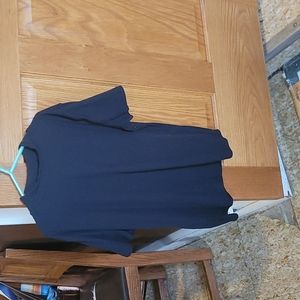 Short sleeve mock turtle neck